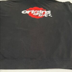 Black Perfect Faded Origins Graphic Sweatshirt